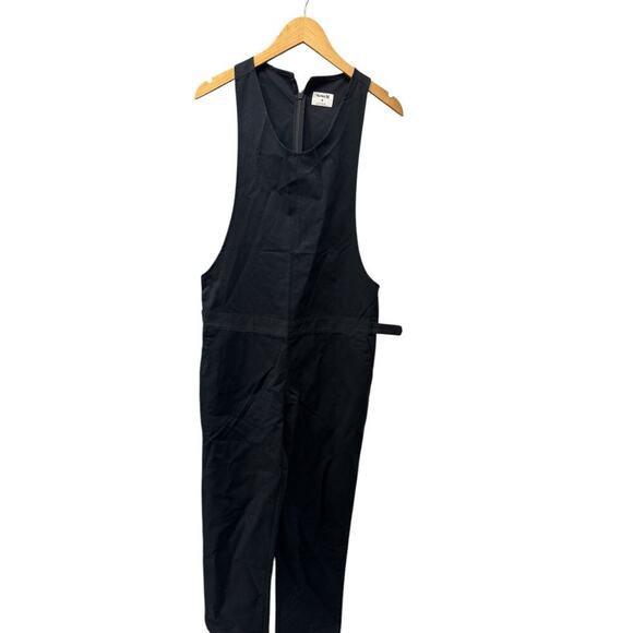 Hurley Black Modernist Jumpsuit Size Minimalist Utility Overalls Surf Skate - Picture 7 of 12